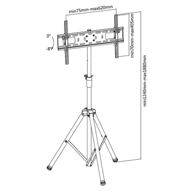 Стійка під телевізор iTECHmount FS08-46T
