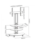 Стійка під телевізор iTechmount L503-W