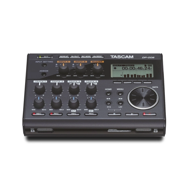 Цифрова 6-канальна портастудія Tascam DP-006
