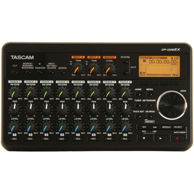 Цифровая 8-канальная портастудия Tascam DP-008EX