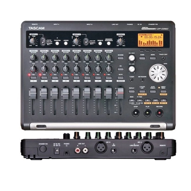 Цифрова 8-канальна портастудія Tascam DP-03SD