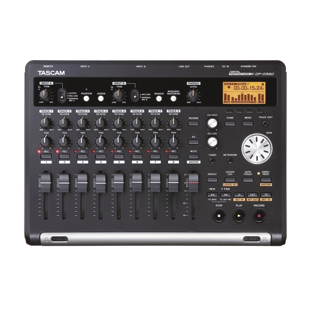 Цифрова 8-канальна портастудія Tascam DP-03SD