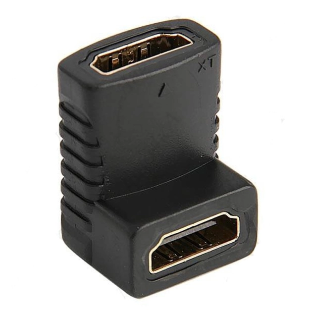 Кутовий HDMI перехідник MT-POWER HDMI Female to Female Adaptor