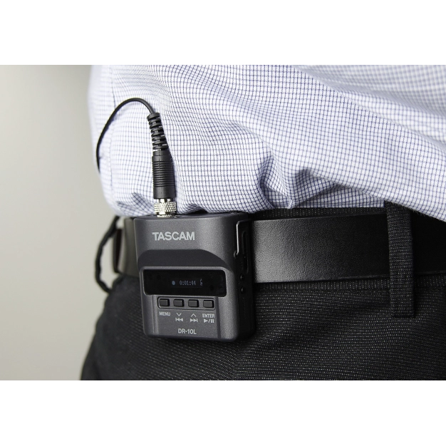 Цифровий аудіо-рекордер із мікрофоном Tascam DR-10L Цифровий аудіо-рекордер із мікрофоном Tascam DR-10L
