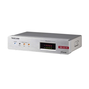 4-канальний аналоговий Dante конвертер MM-4D/IN-E Tascam