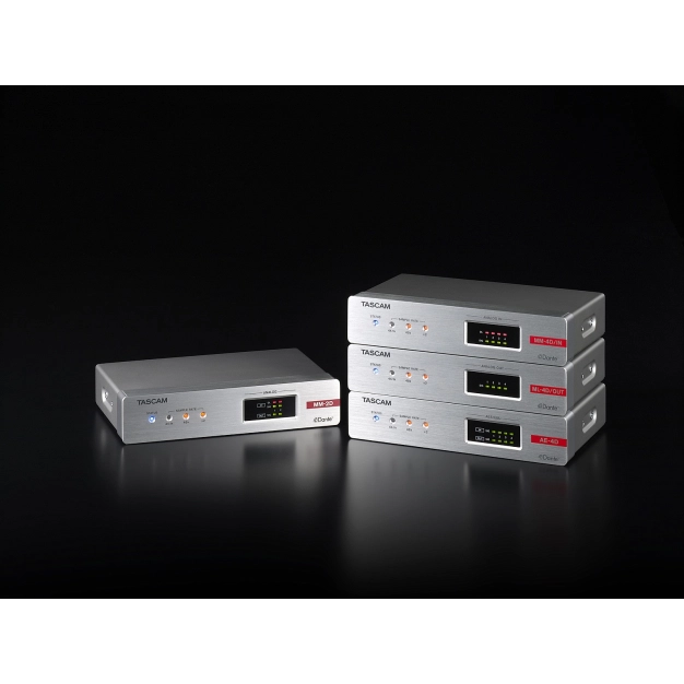 4-канальний аналоговий Dante конвертер MM-4D/IN-X Tascam