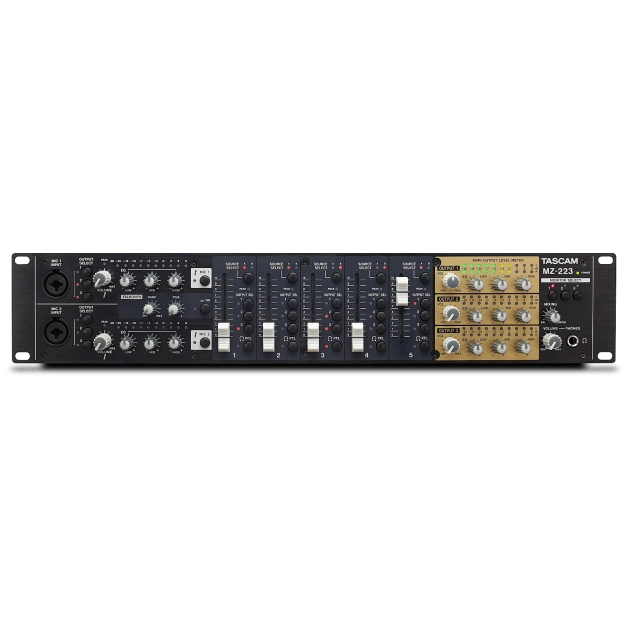 Трехзонный монтажный микшер MZ-223 Tascam