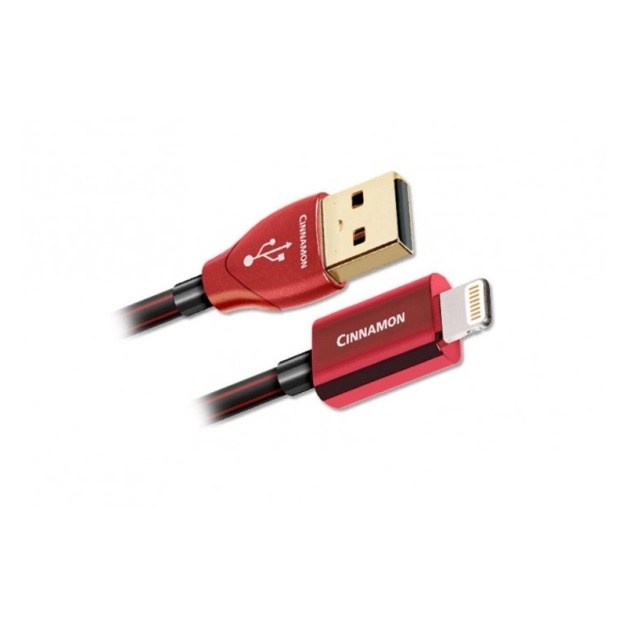 USB кабель AudioQuest Cinnamon USB-Lightning 0.75 м USB кабель AudioQuest Cinnamon USB-Lightning 0.75 м
