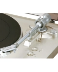Denon DP-300F Silver turntable