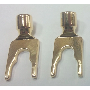 Роз'єм акустичний MT-Power MTP Gold plated Spade Lugs