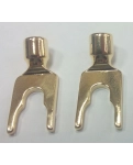 Роз'єм акустичний MT-Power MTP Gold plated Spade Lugs