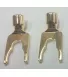 Роз'єм акустичний MT-Power MTP Gold plated Spade Lugs