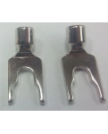 Вилка MT-Power Nickel plated Spade Lugs