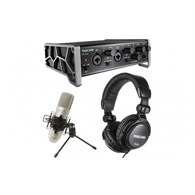 Студійний комплект для запису Tascam US-2x2TP