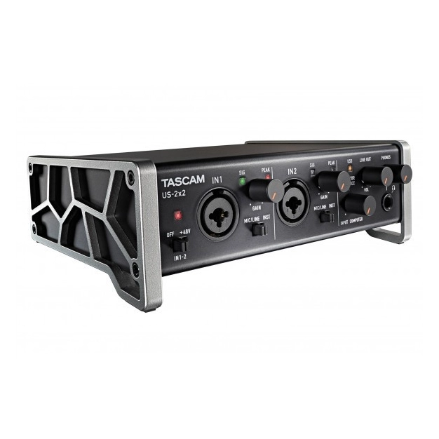 Студійний комплект для запису Tascam US-2x2TP Студійний комплект для запису Tascam US-2x2TP
