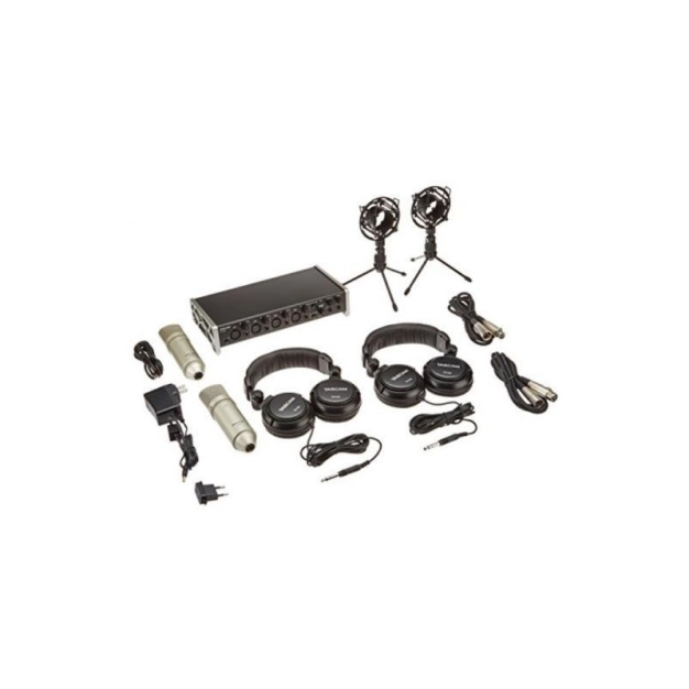 Студійний комплект для звукозапису Tascam US-4x4TP Студійний комплект для звукозапису Tascam US-4x4TP