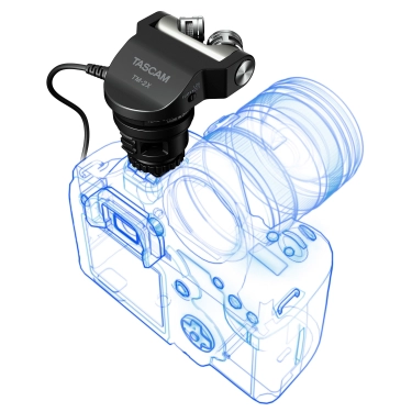 XY стерео мікрофон для DSLR камер Tascam TM-2X