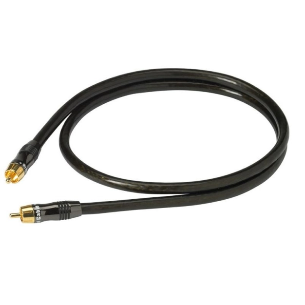 Subwoofer cable Real Cable ESUB (1 RCA - 1 RCA ) 7,5m