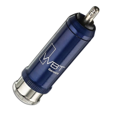 RCA роз'єм WBT-0110 Ag KIT