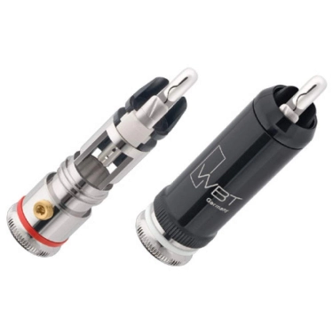 RCA роз'єм WBT-0102 Ag KIT