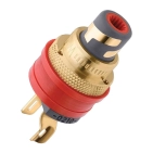 RCA гніздо WBT-0210 Cu KIT RCA гніздо WBT-0210 Cu KIT