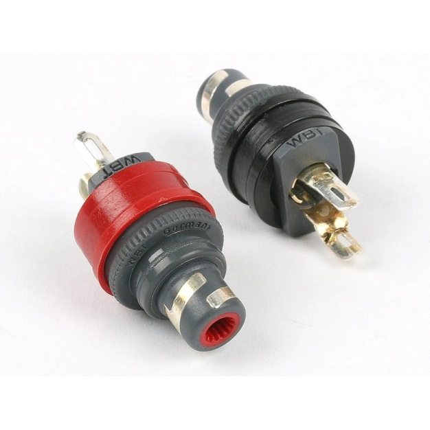 RCA гнездо WBT-0210 Ag KIT