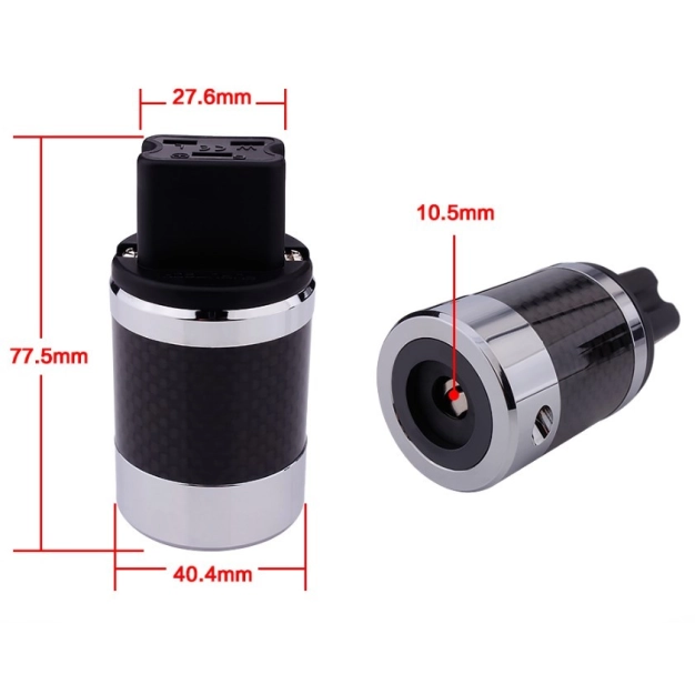 AirBase FT-05 Мережевий кабельний (апаратний) роз'єм типу IEC для силового кабелю