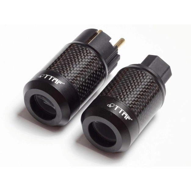 Мережевий комплект TTAF Carbon Schuko/IEC Gold