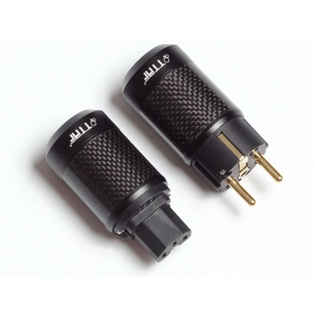 Мережевий комплект TTAF Carbon Schuko/IEC Gold