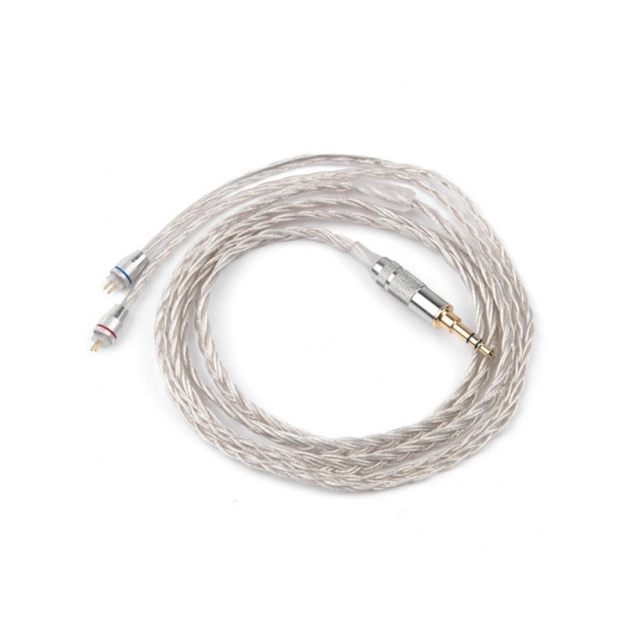 Змінний провід для навушників Knowledge Zenith A Braided Silver Cable (ZS3/ZS5/ZS6)