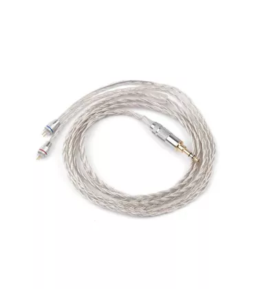 Змінний провід для навушників Knowledge Zenith A Braided Silver Cable (ZS3/ZS5/ZS6)