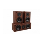 Акустична система KODA AV-707MKII 5.0 Dark Walnut Акустична система KODA AV-707MKII 5.0 Dark Walnut