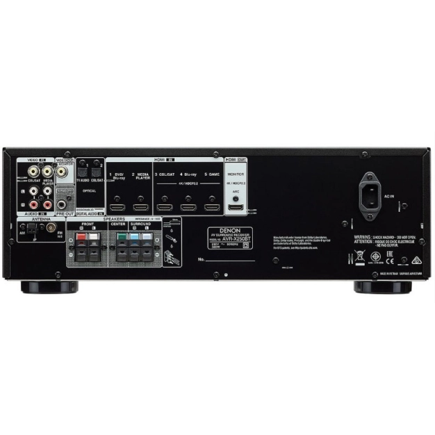 AV ресивер Denon AVR-X250BT Black AV ресивер Denon AVR-X250BT Black