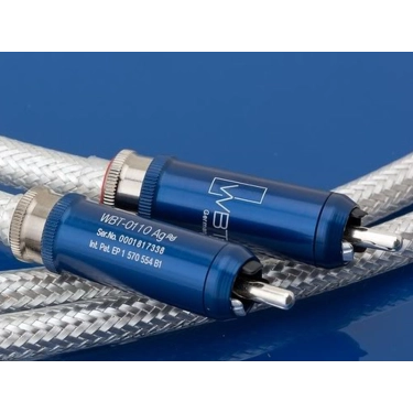 Роз'єм RCA WBT-0110 Ag Red/White