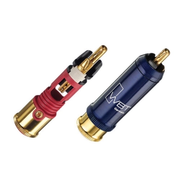 Роз'єм RCA WBT-0110 Cu Red/White