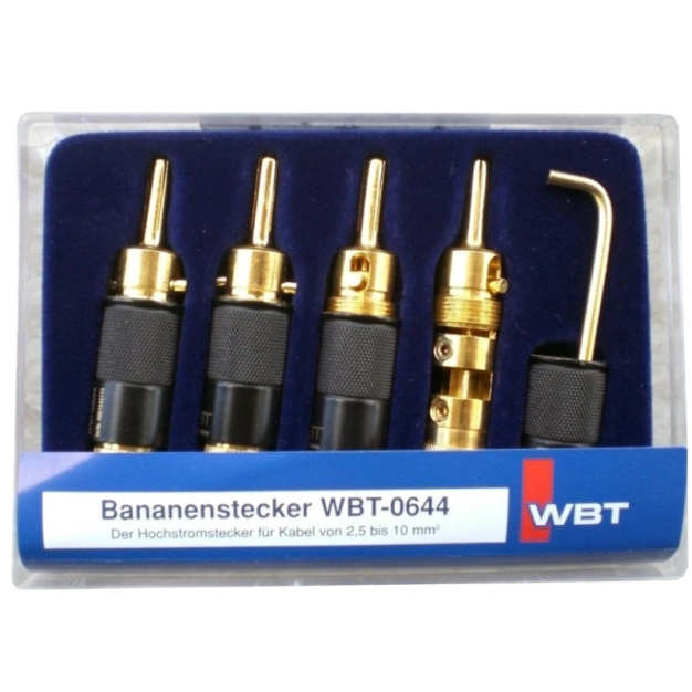 Комплект акустичних бананів WBT-0644 KIT (4 шт)