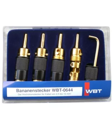 Комплект акустичних бананів WBT-0644 KIT (4 шт)