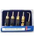 Комплект акустичних бананів WBT-0644 KIT (4 шт)