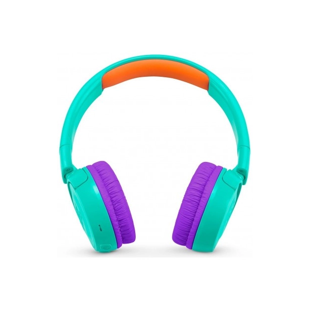 Дитячі накладні бездротові навушники JBL Headphones Kids JR300BT Tropic Teal