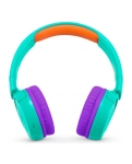 Дитячі накладні бездротові навушники JBL Headphones Kids JR300BT Tropic Teal