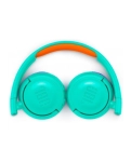 Дитячі накладні бездротові навушники JBL Headphones Kids JR300BT Tropic Teal