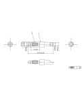 Роз'єм акустичний Банан Fadel Art BP-210