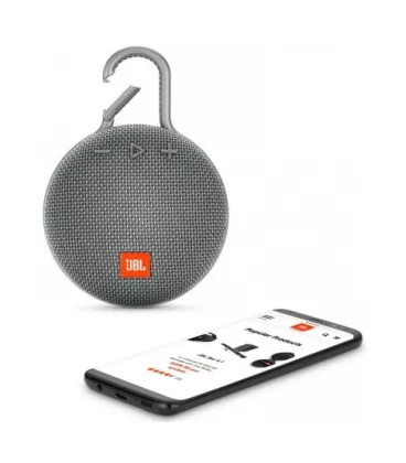 Портативний динамік із Bluetooth JBL Multimedia Clip 3 Stone Gray