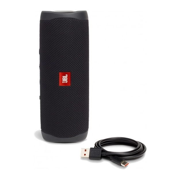 Портативна акустика із захистом від води JBL Multimedia Flip 5 Black