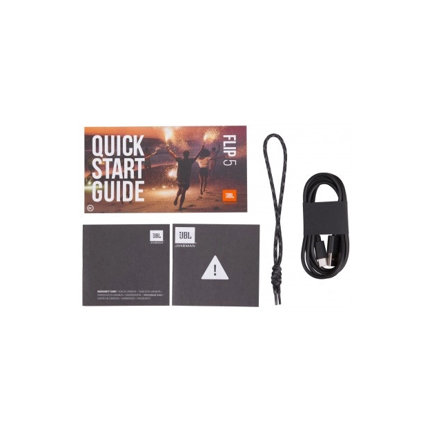 Портативна акустика із захистом від води JBL Multimedia Flip 5 Black