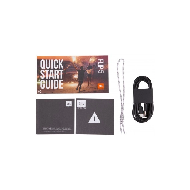 Портативна акустика із захистом від води JBL Multimedia Flip 5 White