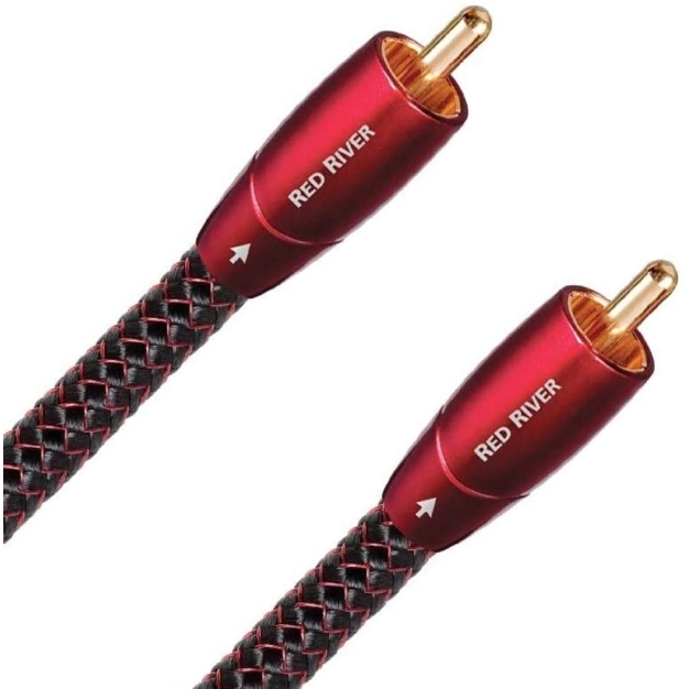 Міжблочний шнур AUDIOQUEST Pair 1.0m Red River RCA