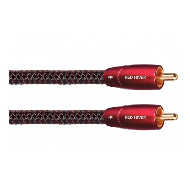 Міжблочний шнур AUDIOQUEST Pair 1.0m Red River RCA Міжблочний шнур AUDIOQUEST Pair 1.0m Red River RCA