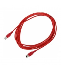 MIDI кабель Reloop MIDI cable 5.0 m Red