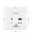 Розетка-подовжувач HDMI WP-100